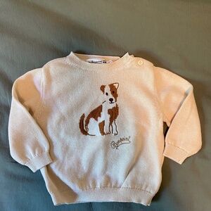 Bonpoint Baby Almire wool and cotton sweater 18M